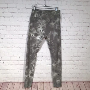 Glyder Mujer Sensuales Leggings Plata Niebla Gris Lava Tinte Corbata Acanalada Talla XL - Imagen 1 de 4