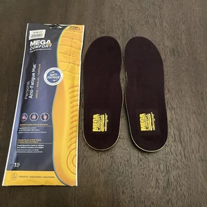 Mega Comfort Insoles Women’s 9 Men’s 7 - Picture 1 of 5