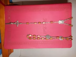 Holz Rosenkranz Perlen - Bild 1 von 2