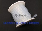 1 Roll (20 ft) RC Clear Color Gasoline Fuel Line Tubing D4mmxø2.5mm US SELL SHIP