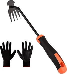 Weeding tool, portable garden weeding tool with rubber handle - Picture 1 of 12