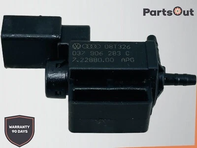 05-11 Audi A6 Quattro purga de vacío solenoide válvula de combustible bote de vapor OEM Foto 1 de 4