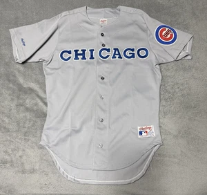 AUTHENTIC VINTAGE CHICAGO CUBS RAWLINGS TRIKOT GR 42 MEDIUM SELTEN 80er - Bild 1 von 9