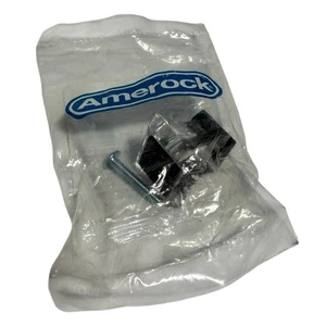 Amerock vintage drawer knob transparent and black - Picture 1 of 2