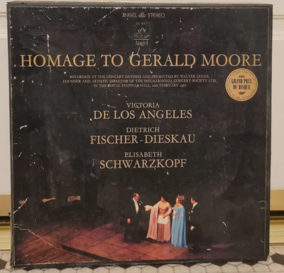 Victoria De Los Angeles - Homage To Gerald Moore  2xLP BOX SET  Angel Records - Image 1 of 3
