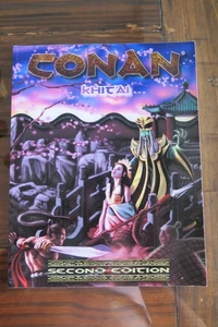 CONAN THE ROLEPLAYING GAME KHITAI SECOND EDITION SC MODULE BARBARIAN MONGOOSE - Picture 1 of 2