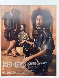 Women Fashion Handbag Shoes Long Leg Print Ad KENZO . 128 - Picture 1 of 1