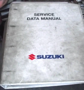 SUZUKI SCHECKHEFT (SERVICE DATA SHEELS) - Bild 1 von 1