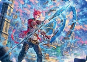 G'raha Tia, Scion Reborn Art Card (19) - Art Series: FINAL FANTASY (AAFIN) - Picture 1 of 1