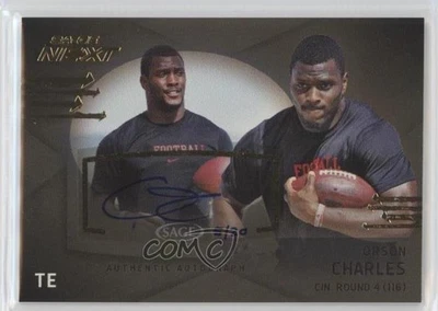 2012 SAGE Next Gold Foilboard /20 Orson Charles #SA-6 Rookie Auto RC - Image 1 of 2