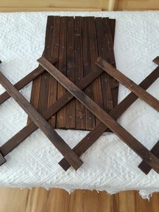 Expandable Wooden Lattice Trellis 2 Pack Outdoor, Wall Hanging Decor 63X14 Expan - Picture 1 of 6