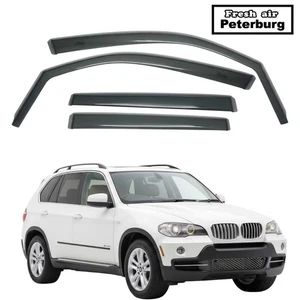 for BMW X5 E70 2007-2013 IN-CHANNEL WIND DEFLECTOR 4PCS - Picture 1 of 9