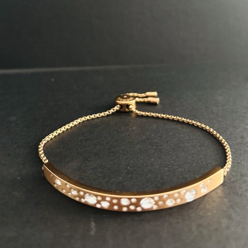 Michael Kors MKJ5984791 Bracciale Donna Bracciale IP Oro Rosa + Borsa e Scatola