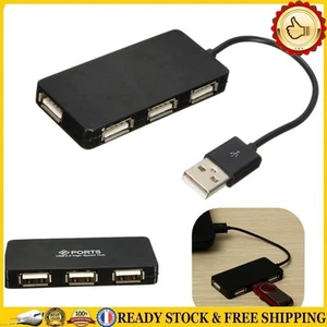 4 Port USB 2.0 Hub High Speed USB Hub USB Splitter USB Data Hub for PC Laptop - Afbeelding 1 van 6