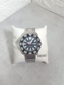 Seiko 5 Sports Herren Automatikuhr 07S36-03D Diver 100m, schwarz traumhafter Zustand - Bild 1 von 6