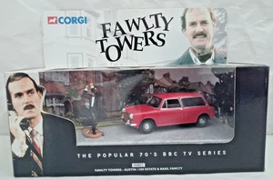 Corgi Fawlty Towers Diecast Austin Car With Basil Fawlty Figure Model No 00802 - Picture 1 of 10
