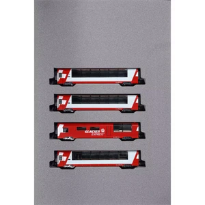 Juego adicional Kato 10-2027 GLACIER EXPRESS escala N nuevo rojo 2025 - Imagen 1 de 6