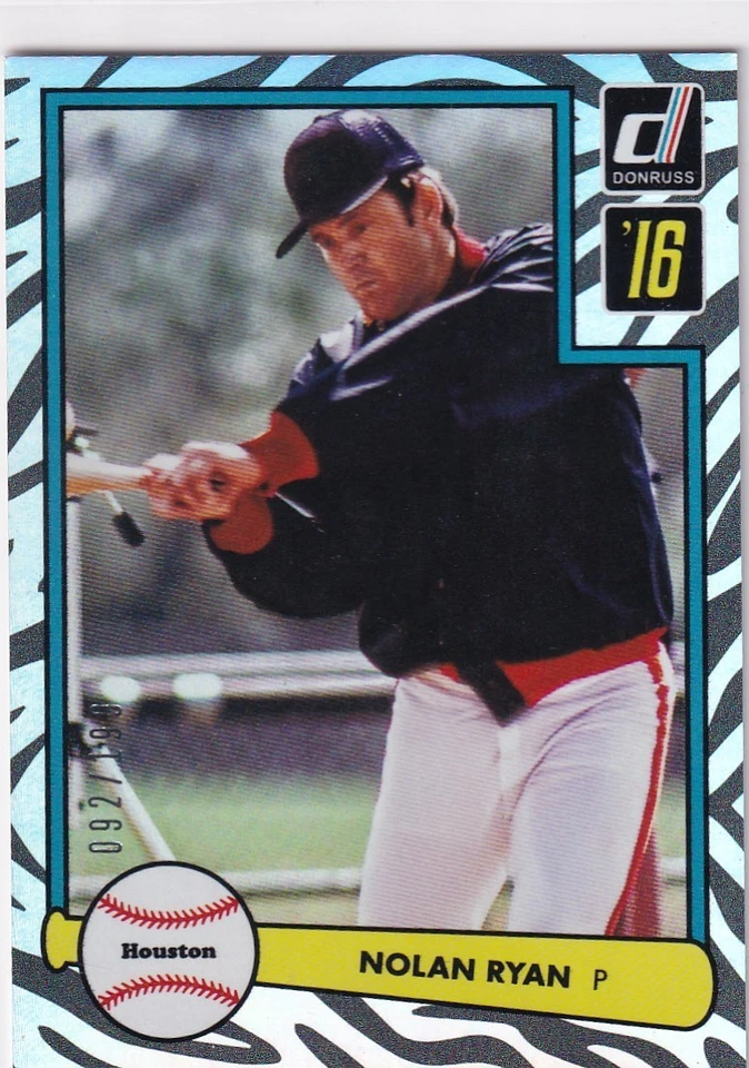 NOLAN RYAN/199 DONRUSS 1982 82 DISEÑO HOLOVIEW ASTROS #D82-45 2016 16 PANINI Foto 1 de 1