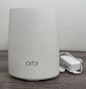 NETGEAR Orbi Mini RBR40 Wireless WiFi Router White With Power Cord - Picture 1 of 8