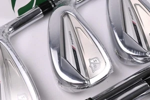 Wilson Dynapwr 2023 Forged Irons / 5-PW / Stiff Flex KBS Tour Lite Shafts - Picture 1 of 7