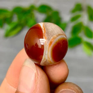 10g Natural Gobi Agate Eyes Agate/Crystal The Ball Madagascar - Picture 1 of 20