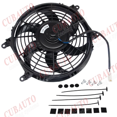 Extra Flat Fan 254mm 10" Universal 90W Fan Type Spal for Radiator - Image 1 of 4