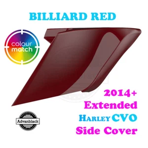 Billiard Red CVO Stretched Side Cover fit 2014+ Harley FLHX Ultra Touring - Picture 1 of 5
