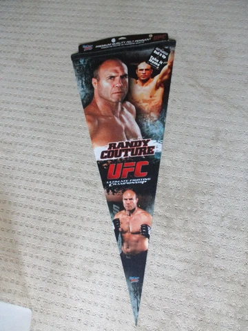 Randy Couture WinCraft MMA 17X40 Felt Pennant NEW UFC NWT * Cover
