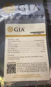 Lot of 649 GIA Certified 8.7532 Carats Round Diamond Mixed Melee Color K-Z - Picture 1 of 4