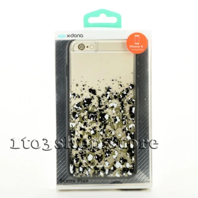 X-Doria Scene Plus iPhone 6 iPhone 6s Case - Gold Digital Dust - image 1 of 4