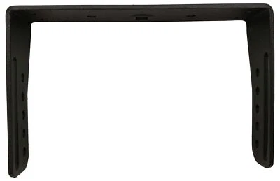 Workman C25X Heavy Duty CB Radio Bracket For Cobra 25 Radios 4.25" Tall - BLACK - Image 1 of 4
