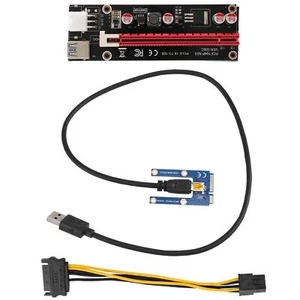 PCIe do PCI Express 16X Riser do laptopa Zewnętrzna karta graficzna Min9811 - Zdjęcie 1 z 8