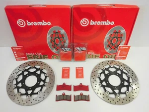 Brembo Bremsscheiben Bremse vorne + Beläge MV Agusta Brutale 750 910 F4 998 1000 - Picture 1 of 2