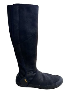 Vibram Furoshiki Lammfell hohe Stiefel Damen schwarz Gr. S (38/39) - Bild 1 von 8