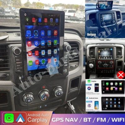 Carplay For 2016-2024 Ram Tradesman Warlock Android 13 Car Stereo Radio Navi GPS - Image 1 of 4
