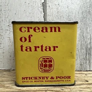 Vintage Stickney & Poor’s Spice Tin - Ginger  -  Boston MA USA Advertising - Picture 1 of 7