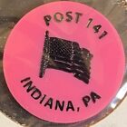 Indiana, PA Am. Legion Post 141 c1970's-80's Plastic "Small Draft or Soda" Token