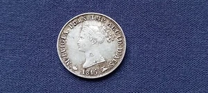 ITALIAN STATE PARMA 1815 5 SOLDI SILVER - HIGH GRADE - Picture 1 of 2