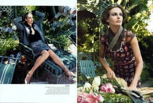 2000 Steven Meisel Bridget Hall 12-page MAGAZINE EDITORIAL Natty & Nice - Picture 1 of 6