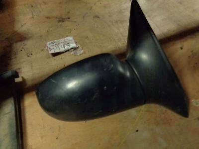 1996 FORD ASPIRE RIGHT MANUAL DOOR MIRROR,BLACK - Image 1 of 2