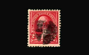 US Stamp Used, VF/XF S#249 Fancy cancel - Picture 1 of 1