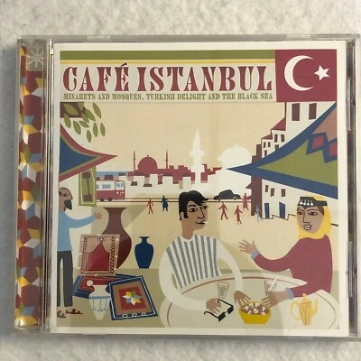 Café Instanbul CD Turkish Folk Various Artists 2000s 12 Song Compilation Album  - Image 1 of 4