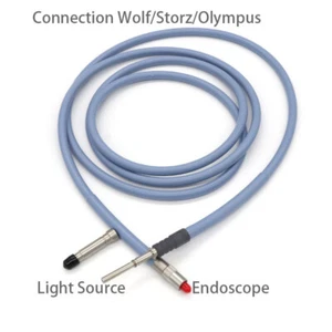 NEW! Medical Light Cable Light Source Endoscope For Wolf/Storz/Olympus ø4mmX2.5M - Picture 1 of 7