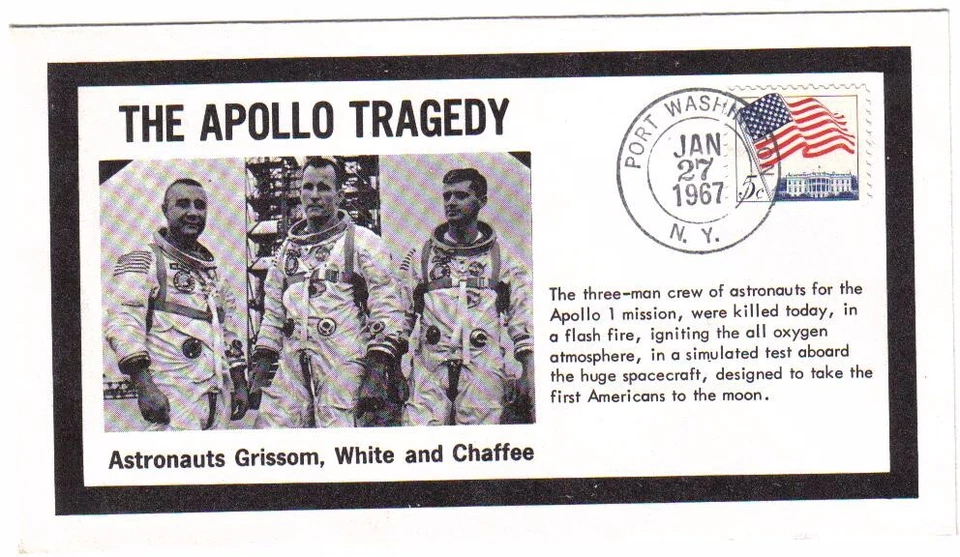 The Apollo I Tragedy - Astronauts Grissom, White and Chaffee killed - 1967-01-27 - Image 1 of 1