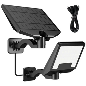 Multi Angle Manual Rotating Solar Courtyard Lights Lamp For Garden Shed Yard - Picture 1 of 15