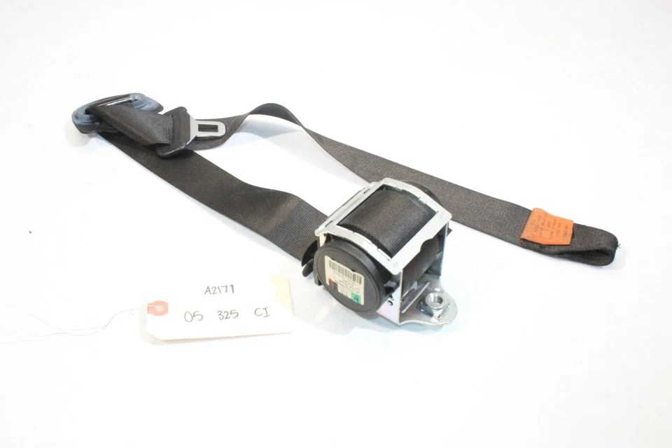 BMW 325Ci 2005 conjunto de cinturón de seguridad delantero derecho del lado del pasajero A2171 Foto 1 de 4