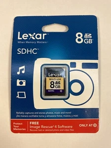 Lexar Value 8GB Class 6 - SDHC Card - LSD8GBASBNACL6 - Picture 1 of 2