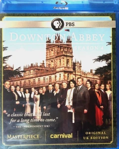 Downton Abbey: Season 4 (Masterpiece) (3 Blu-ray Set, 2014) - Imagen 1 de 2