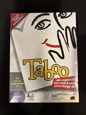 Taboo The Game Of Unspeakable Fun - Parker Brothers 2010 Edition New Sealed  - Image 1 of 4
