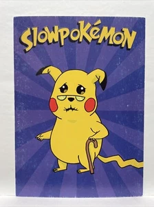 Biglietto Di Auguri Di Compleanno Slowpokémon - Picture 1 of 3